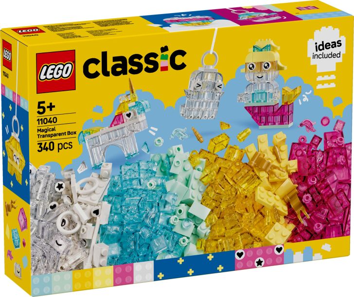 LEGO Classic Magical Transparent Box (11040) (0)