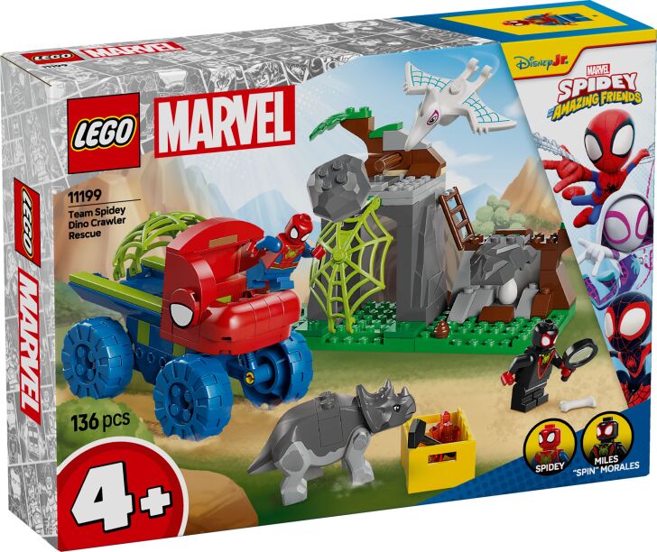 LEGO Super Heroes Team Spidey Dino Crawler Rescue (11199) (0)