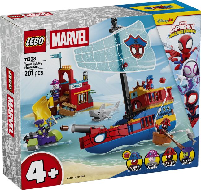 LEGO Spidey: Team Spidey Pirate Ship (11208) (0)