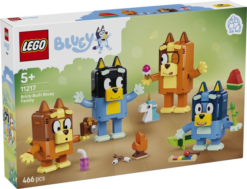 LEGO® Bluey Brick-Built Bluey Family (11217) (0)