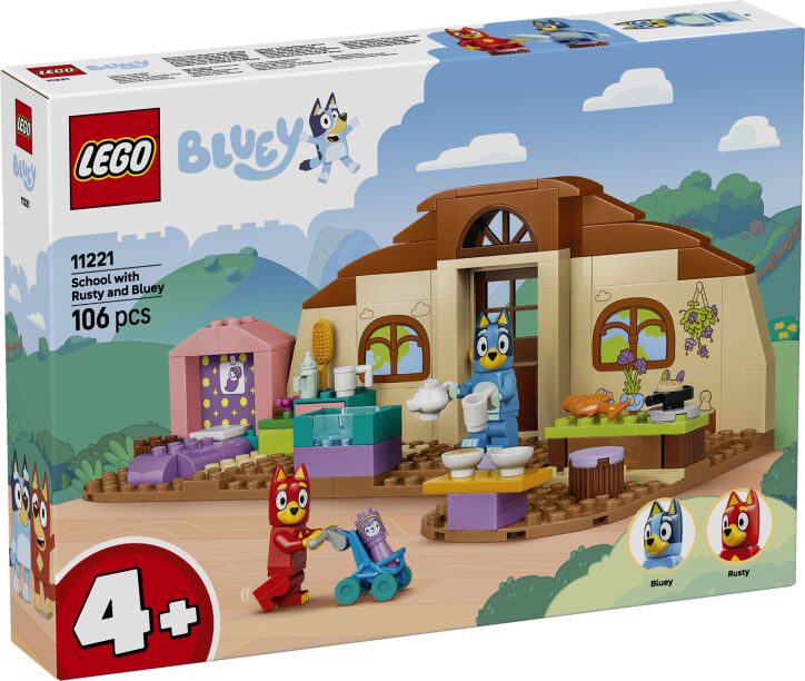 LEGO® Bluey School With Rusty And Bluey (11221) (0)