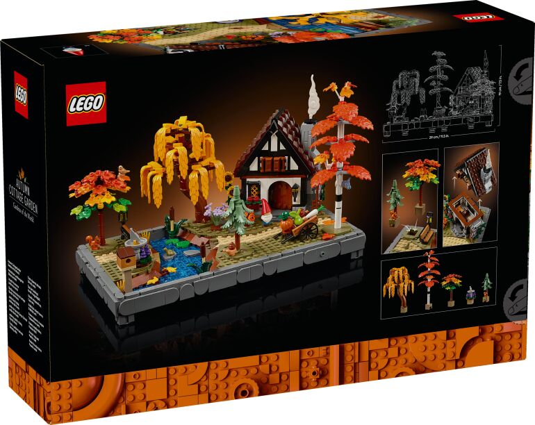 LEGO Icons Autumn Cottage Garden (11372) (13)