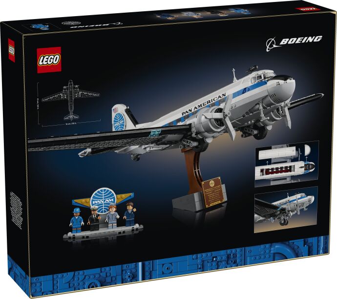LEGO Idons Douglas DC3 Panam Airliner (11378) (13)