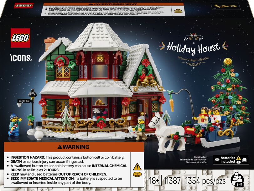 LEGO® Icons Holiday House (11387) (0)