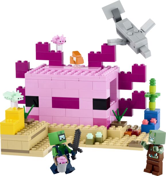 LEGO Minecraft The Axolotl House (21247) (1)