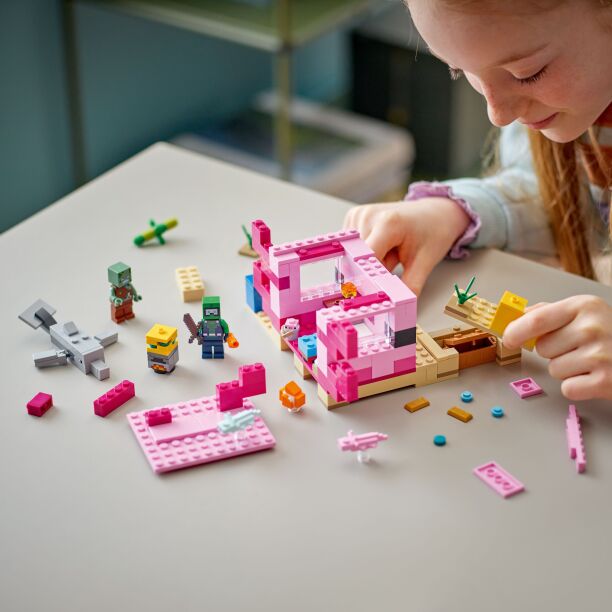 LEGO Minecraft The Axolotl House (21247) (5)