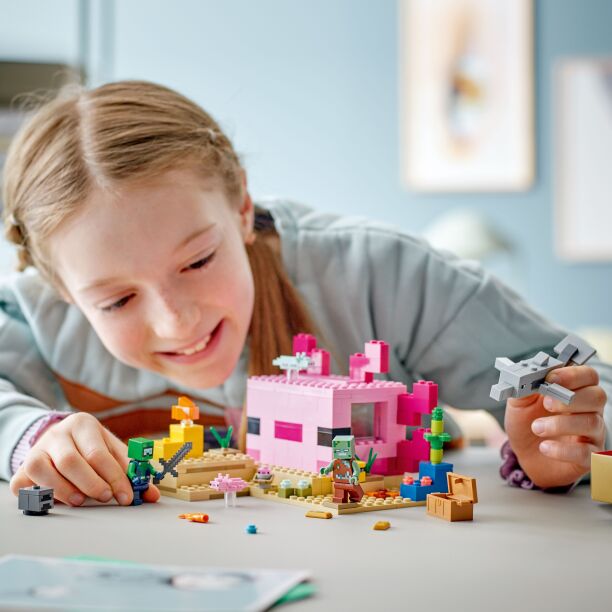 LEGO Minecraft The Axolotl House (21247) (6)