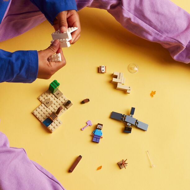 LEGO Minecraft Steve's Desert Expedition (21251) (5)