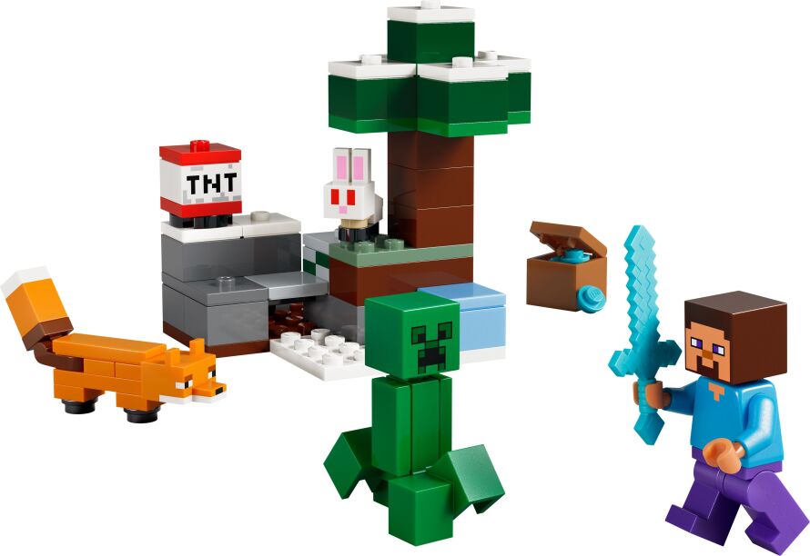 LEGO Minecraft Steve's Taiga Adventure (21583) (1)