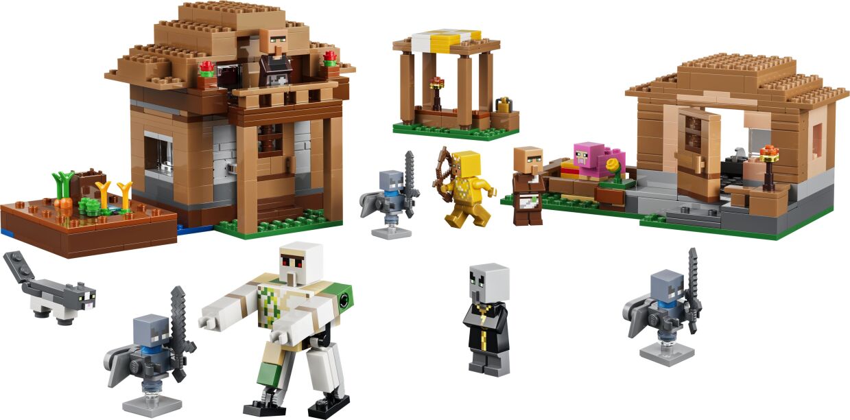 LEGO® Minecraft Evoker Village Attack (21596) (1)