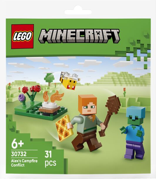 LEGO® Minecraft Alex's Campfire Conflict Mini Builds (30732) (0)
