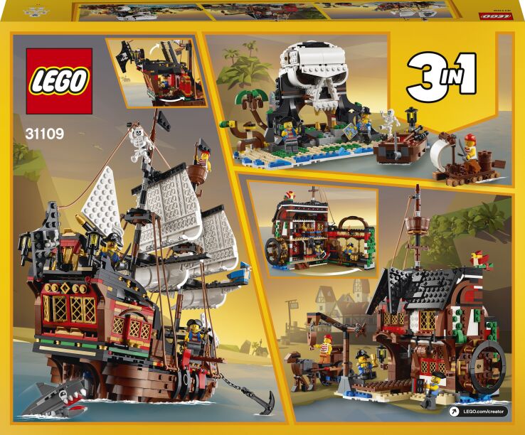 LEGO Creator 3in1 Pirate Ship (31109) (5)