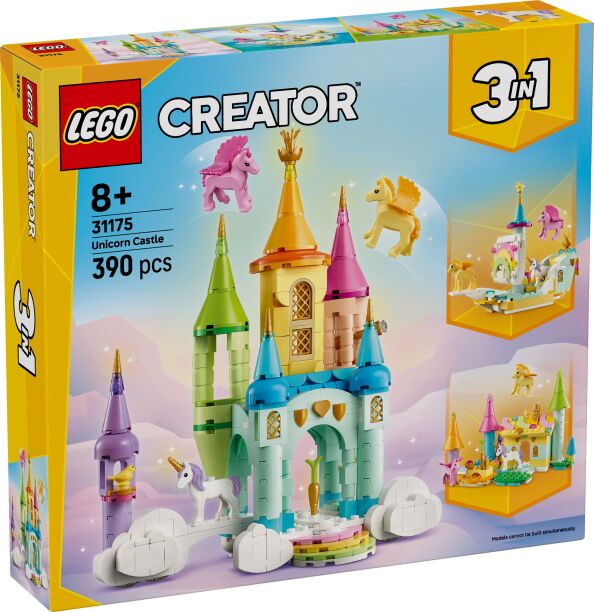 LEGO Creator 3in1 Unicorn Castle (31175) (0)