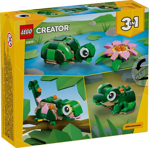 LEGO Creator 3in1 Turtle With A Water Lily Flower (31377) (11)