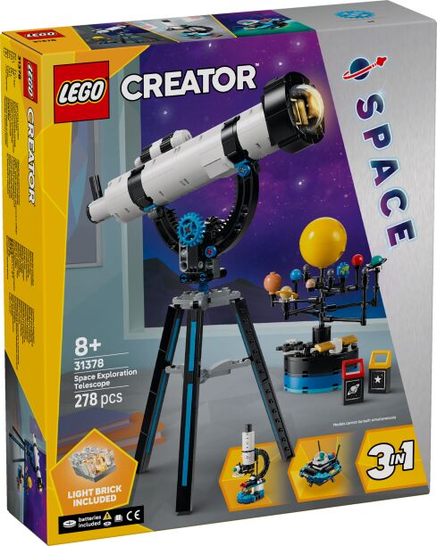 LEGO Creator 3in1 Space Exploration Telescope (31378) (0)