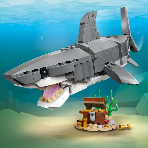 LEGO Creator 3in1 Fierce Shark With A Treasure Chest (31381) (2)