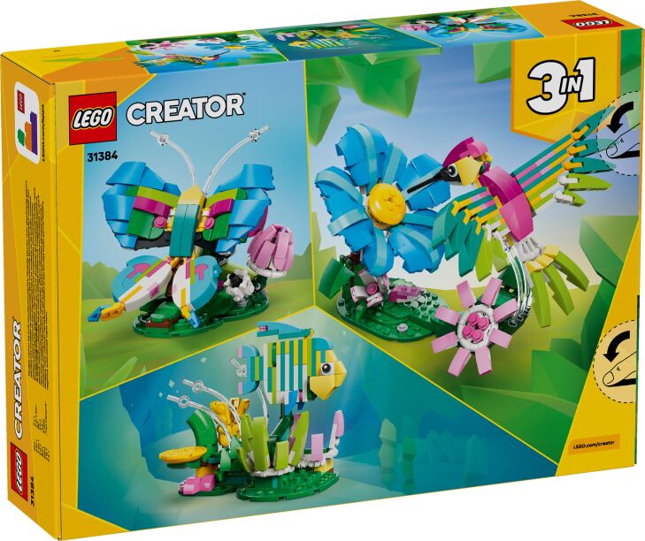 LEGO Creator 3in1 Wild Animals: Colorful Hummingbird (31384) (10)