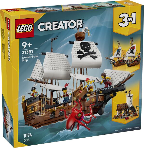 LEGO® Creator 3in1 Iconic Pirate Ship (31387) (0)