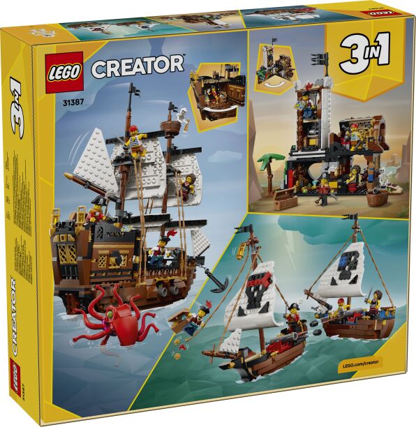 LEGO® Creator 3in1 Iconic Pirate Ship (31387) (11)