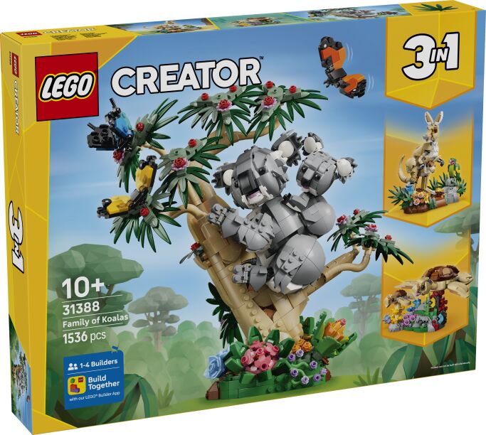 LEGO® Creator 3in1 Wild Animals: Family Of Koalas (31388) (0)