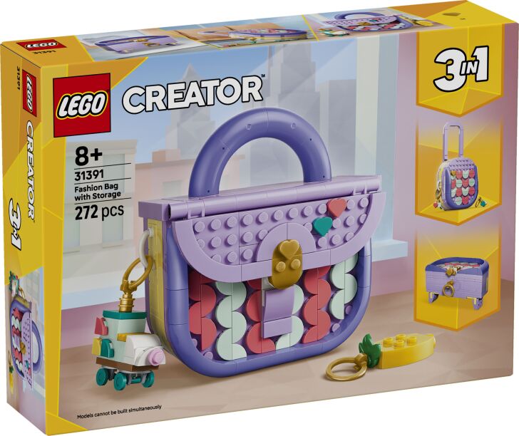 LEGO® Creator 3in1 Art Fashion Bag With Storage (31391) (0)
