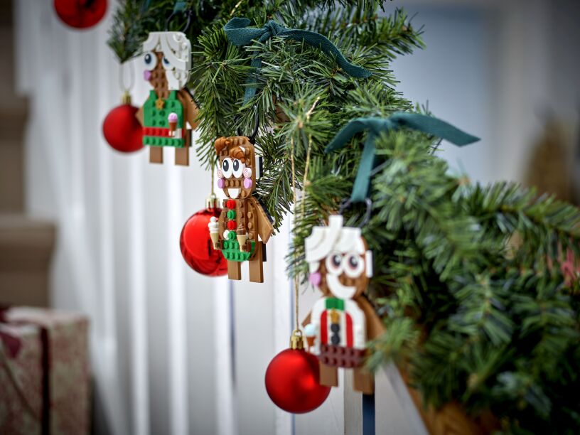 LEGO Gingerbread Ornaments (40642) (3)