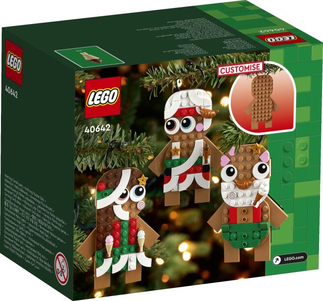 LEGO Gingerbread Ornaments (40642) (4)
