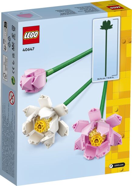 LEGO Botanical Lotus Flowers (40647) (4)