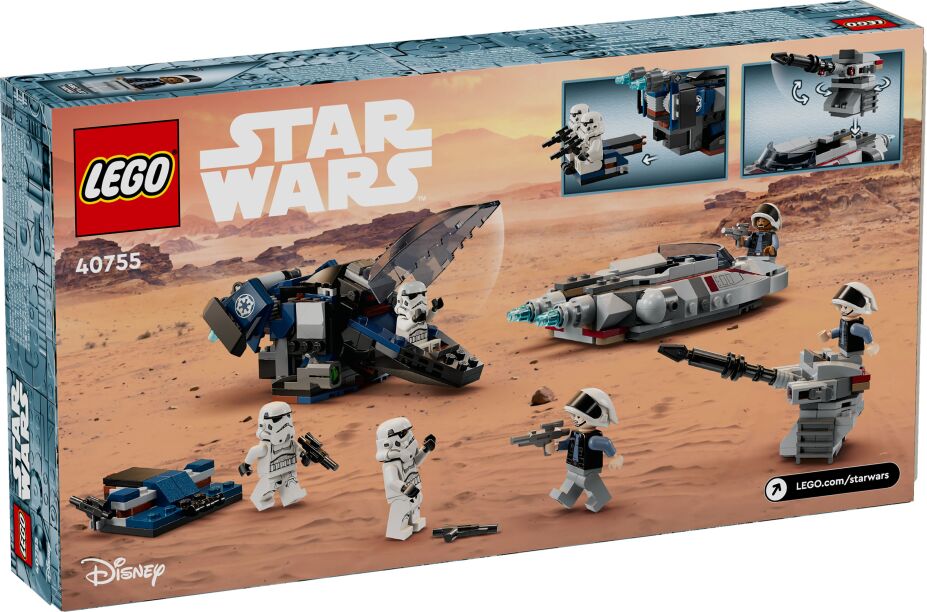 LEGO Star Wars Imperial Dropship vs. Rebel Scout Speeder (40755) (5)