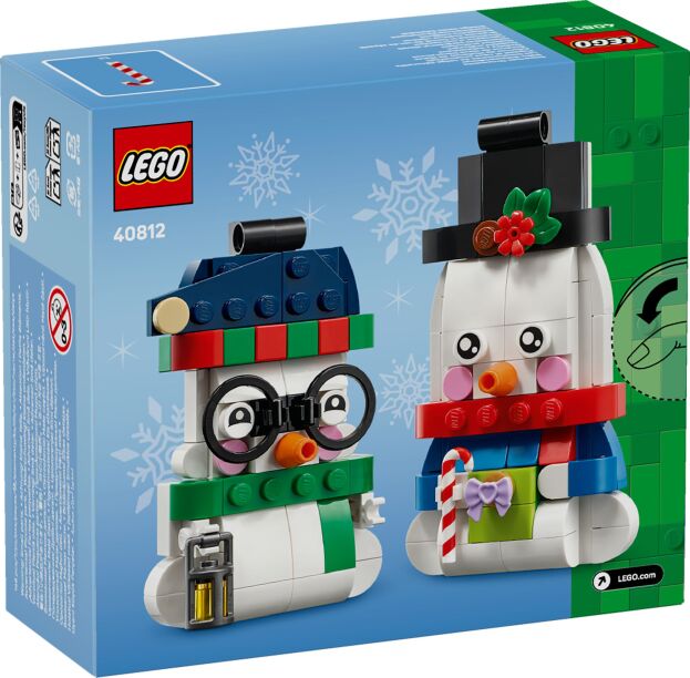 LEGO Snowman Ornaments (40812) (6)