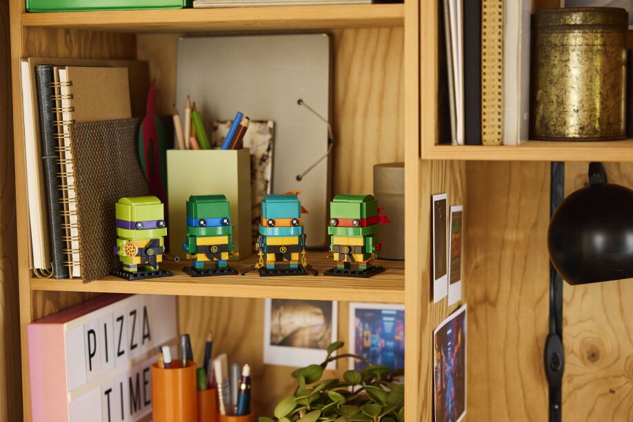 LEGO Brickheadz Teenage Mutant Ninja Turtles Figures (40878) (4)