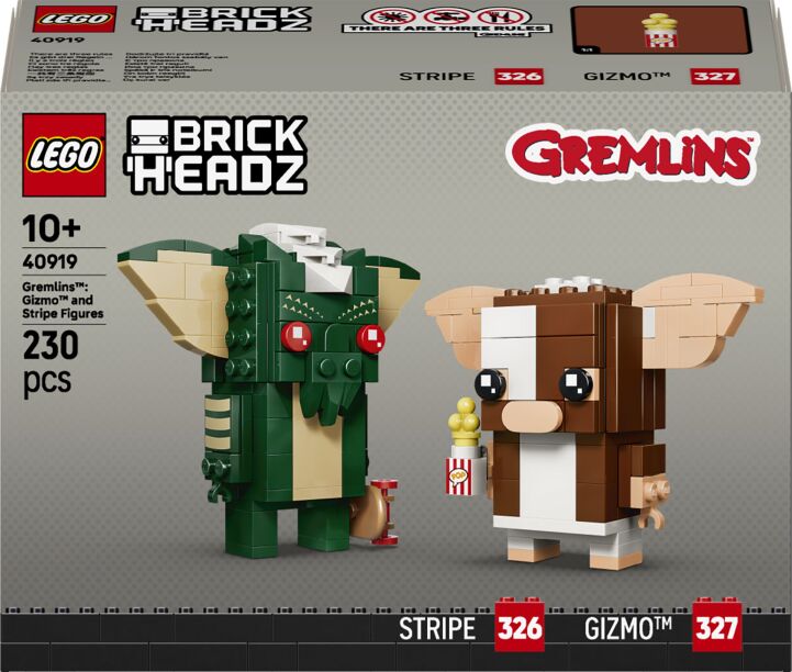 LEGO® Brickheadz Gremlins Gizmo & Stripe Figures (40919) (0)