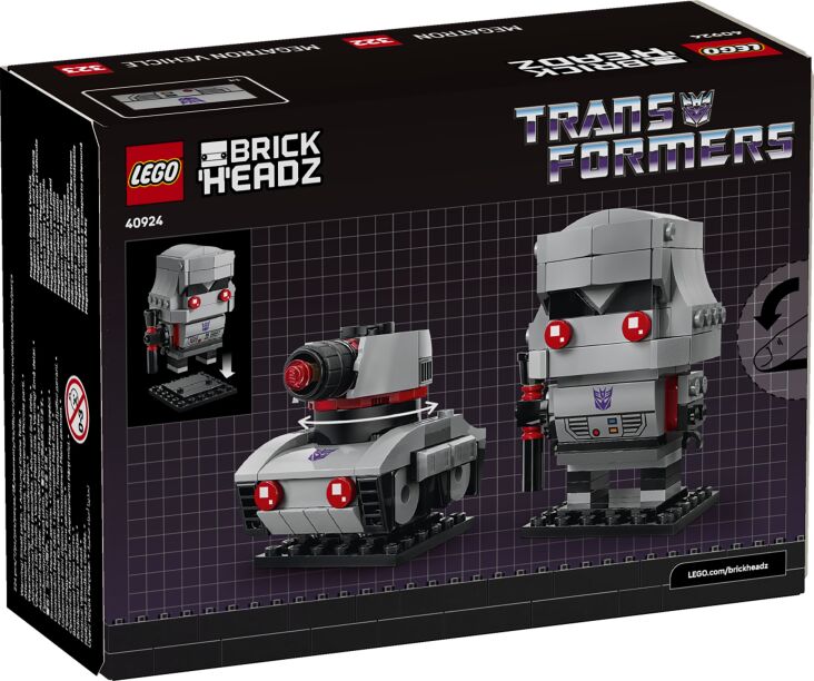 LEGO® Brickheadz Megatron Robot & Vehicle (40924) (6)