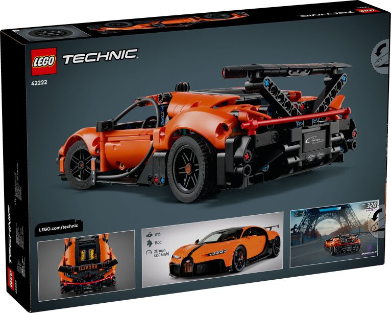 LEGO Technic Bugatti Chiron Pur Sport Hypercar (42222) (10)