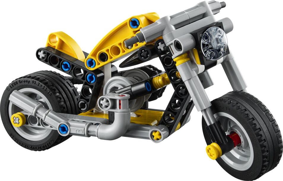 LEGO Technic Yellow Motorcycle (42225) (1)