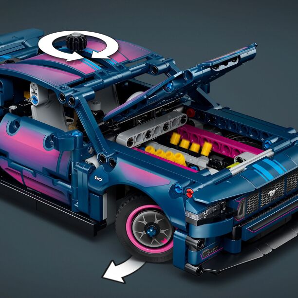 LEGO® Technic Custom Garage Ford Mustang GT Car (42236) (3)