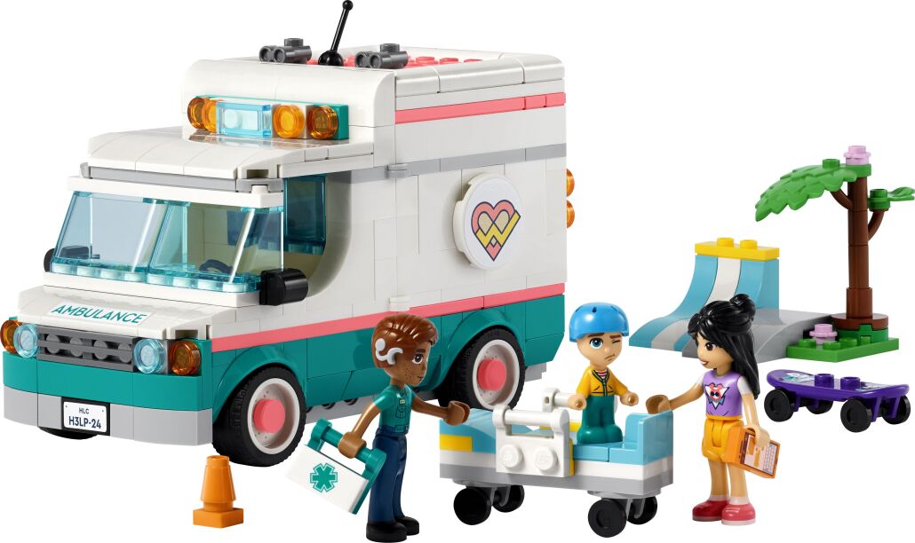 LEGO Friends Heartlake City Hospital Ambulance (42613) (1)