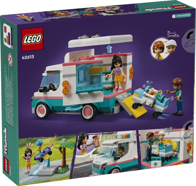 LEGO Friends Heartlake City Hospital Ambulance (42613) (8)
