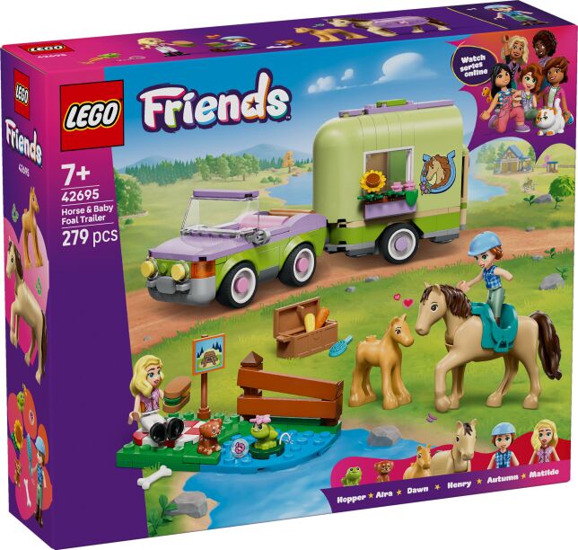 LEGO Friends Horse & Baby Foal Trailer (42695) (0)