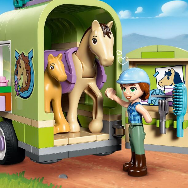 LEGO Friends Horse & Baby Foal Trailer (42695) (2)