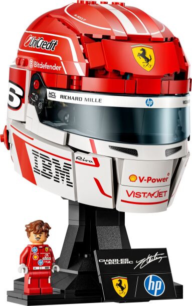 LEGO Editions Scuderia Ferrari HP Charles Leclerc Helmet (43014) (1)