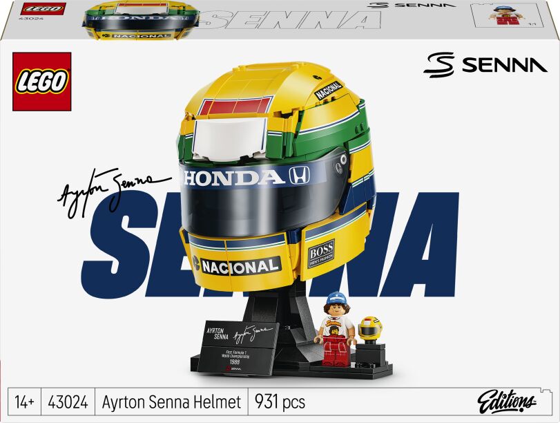 LEGO® Editions McLaren Mastercard F1 Team Aryton Senna's Helmet (43024) (0)