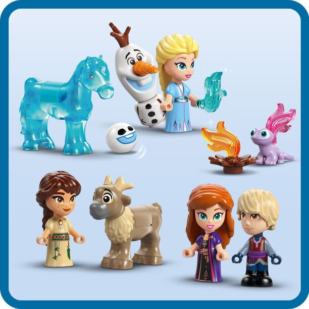 LEGO Disney Princess Mini Arendelle Castle & Elsa's Ice Palace (43278) (2)