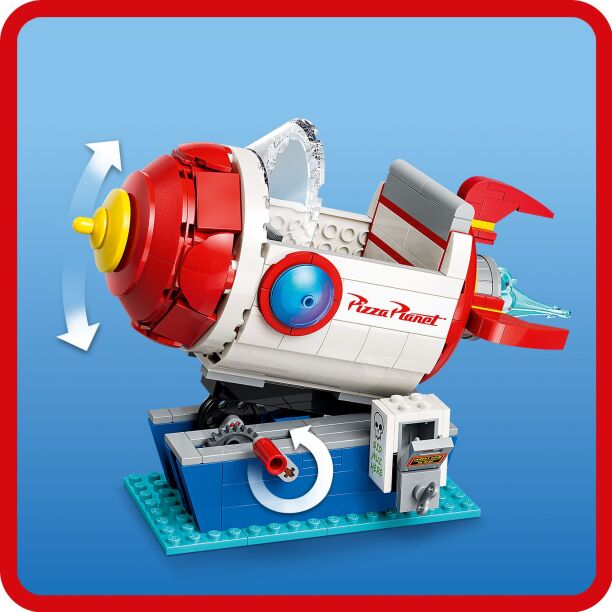 LEGO® Disney Toy Story Alien With Pizza Planet Rocket Ride (43307) (3)