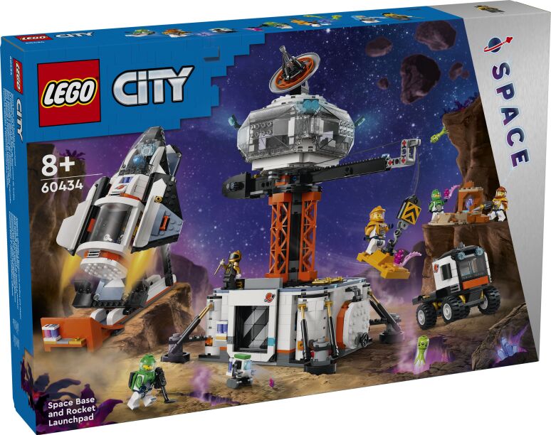 LEGO City Space Base & Rocket Launchpad (60434) (0)