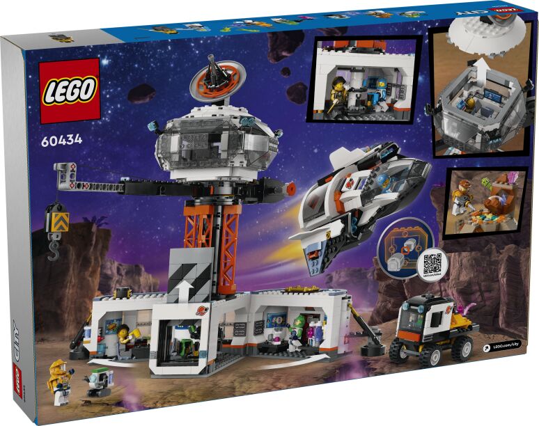 LEGO City Space Base & Rocket Launchpad (60434) (5)