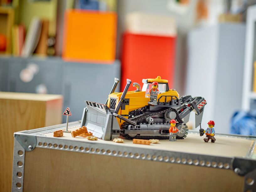 LEGO City Yellow Bulldozer (60466) (8)