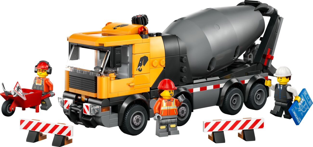 LEGO City Cement Mixer (60478) (1)