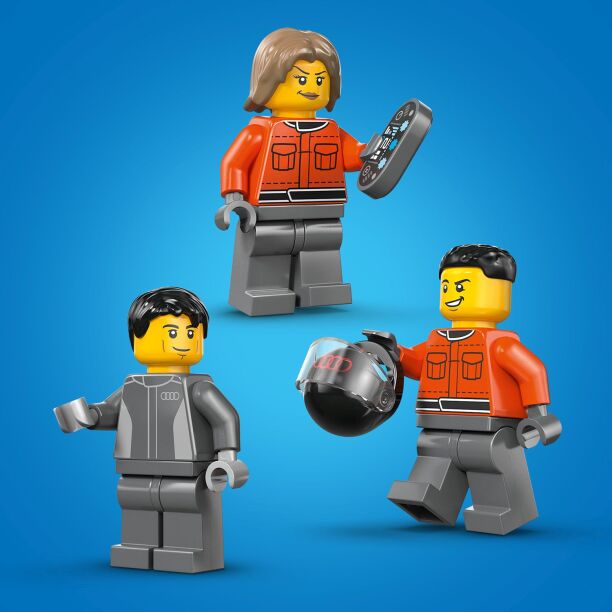 LEGO City F1 Display Truck With AUDI F1 Race Car (60493) (5)