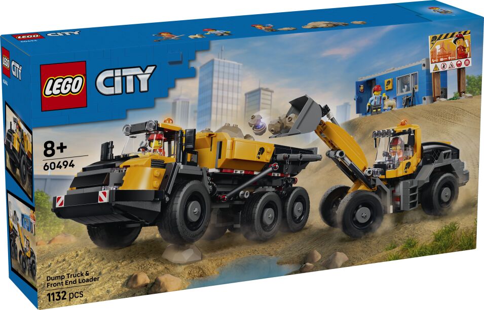 LEGO® City Dump Truck & Front End Loader (60494) (0)
